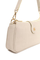 Woman Cream Printed Mini Shoulder Bag | Derimod