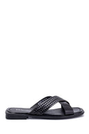 Women's Leather Slippers | Derimod