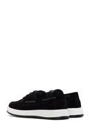 Men's Black Lace-Up Suede Leather Casual Shoes | Derimod