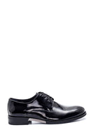 Men's Leather Classic Patent Leather Shoes | Derimod