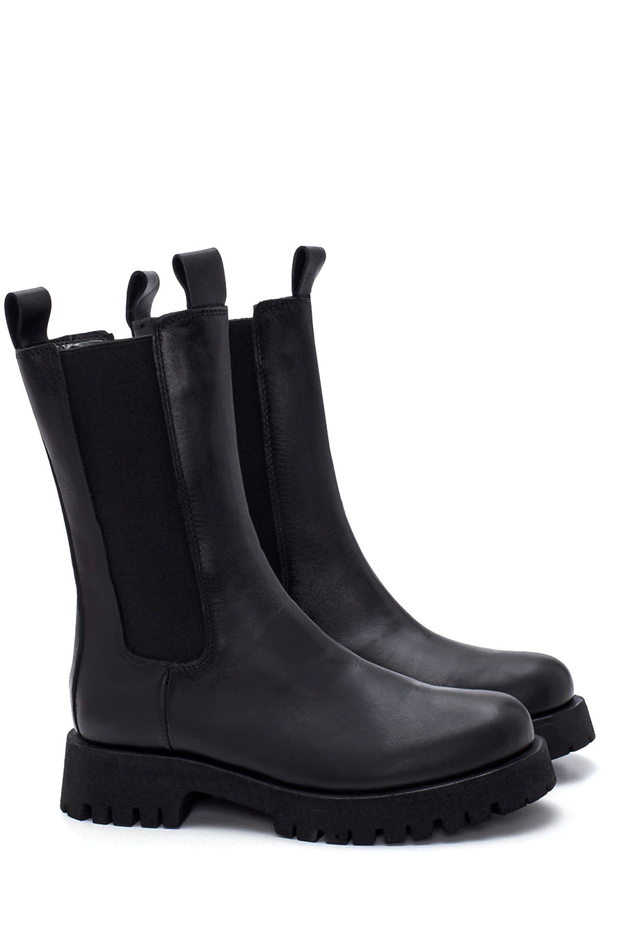 Women's Leather Chelsea Boots
