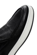 Men's Black Leather Casual Loafer | Derimod