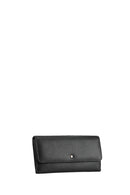 Geox Women's Black Leather Wallet | Derimod