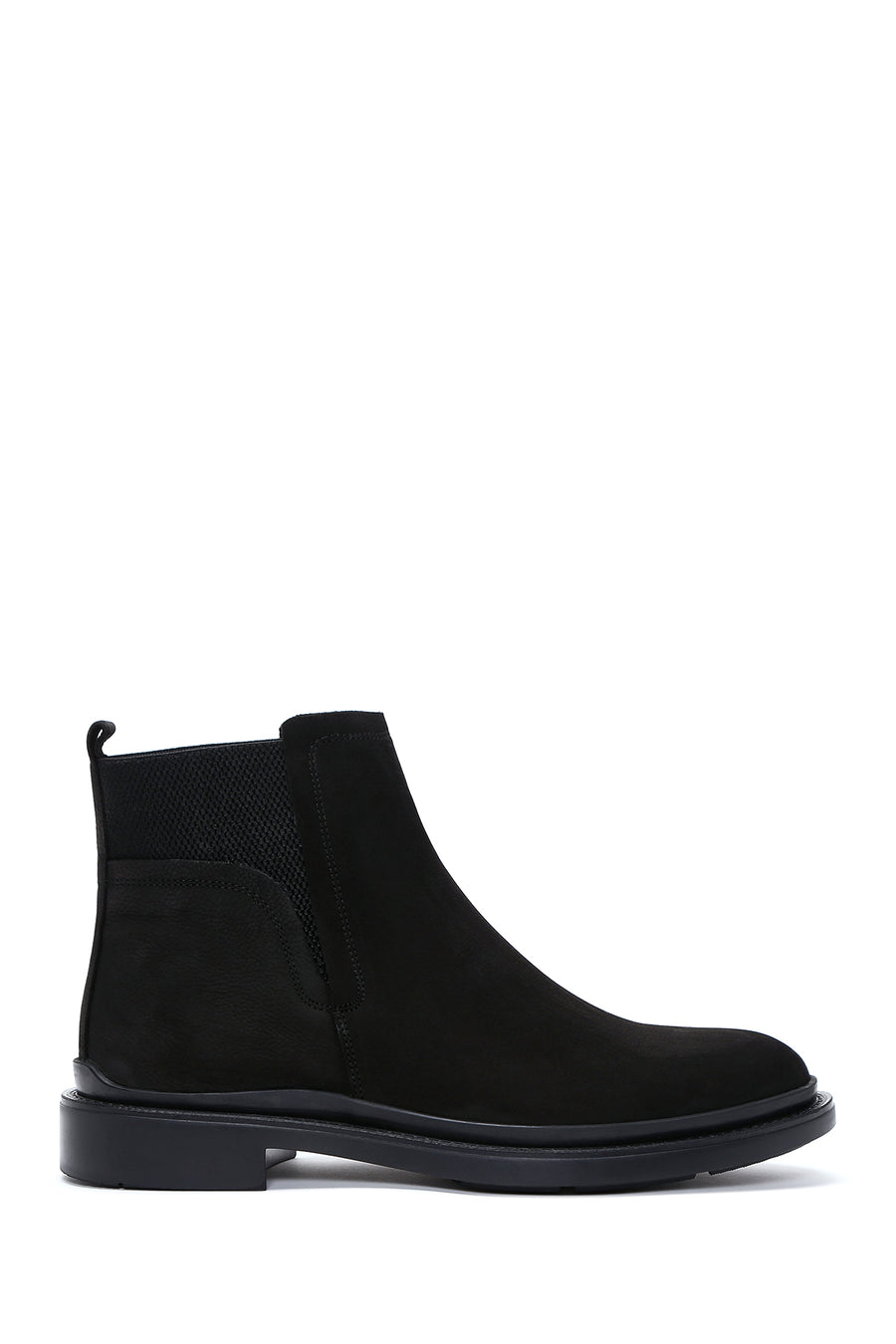 Men's Nubuck Leather Chelsea Boots 22WFD6875V3 | Derimod