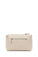 Woman Cream Printed Long-Strap Crossbody Bag | Derimod