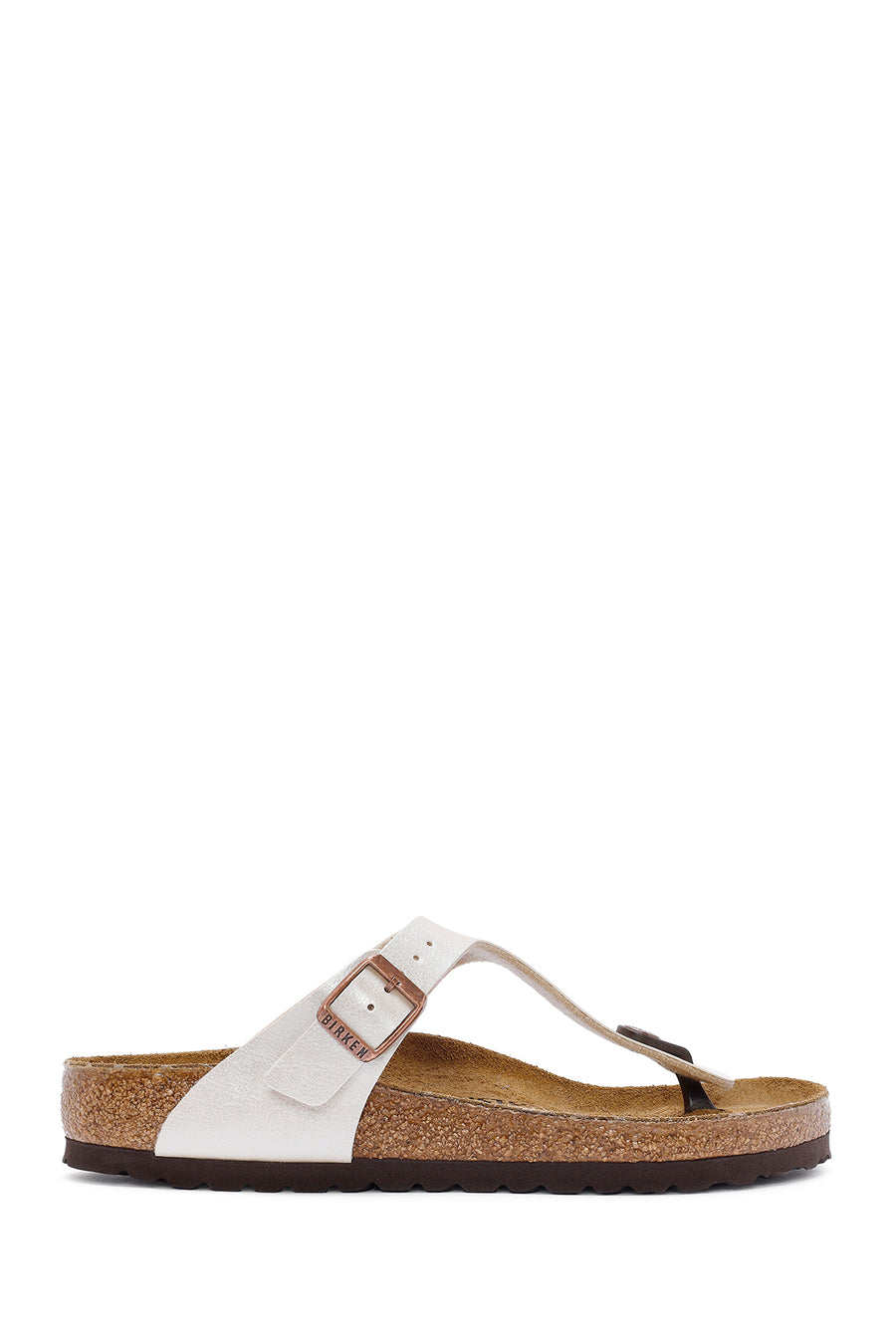 Birkenstock Women's White Gizeh Bf Graceful Flip Flops 943871 | Derimod