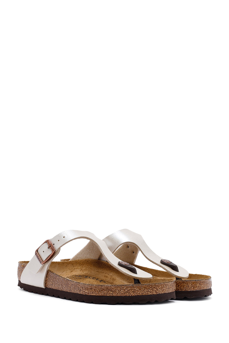 Birkenstock Women's White Gizeh Bf Graceful Flip Flops