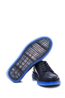 Erkek Deri Delikli Sneaker | Derimod
