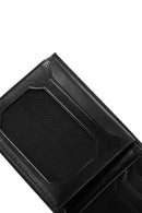 Men's Black Leather Wallet | Derimod