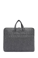 D-Pack Men's Grey Fabric Briefcase | Derimod