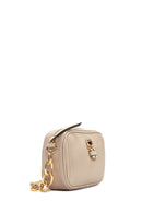 Women's Beige Long Strap Crossbody Bag | Derimod