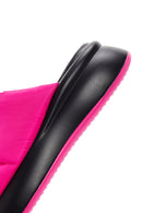 Women's Pink Thick Soled Slippers | Derimod