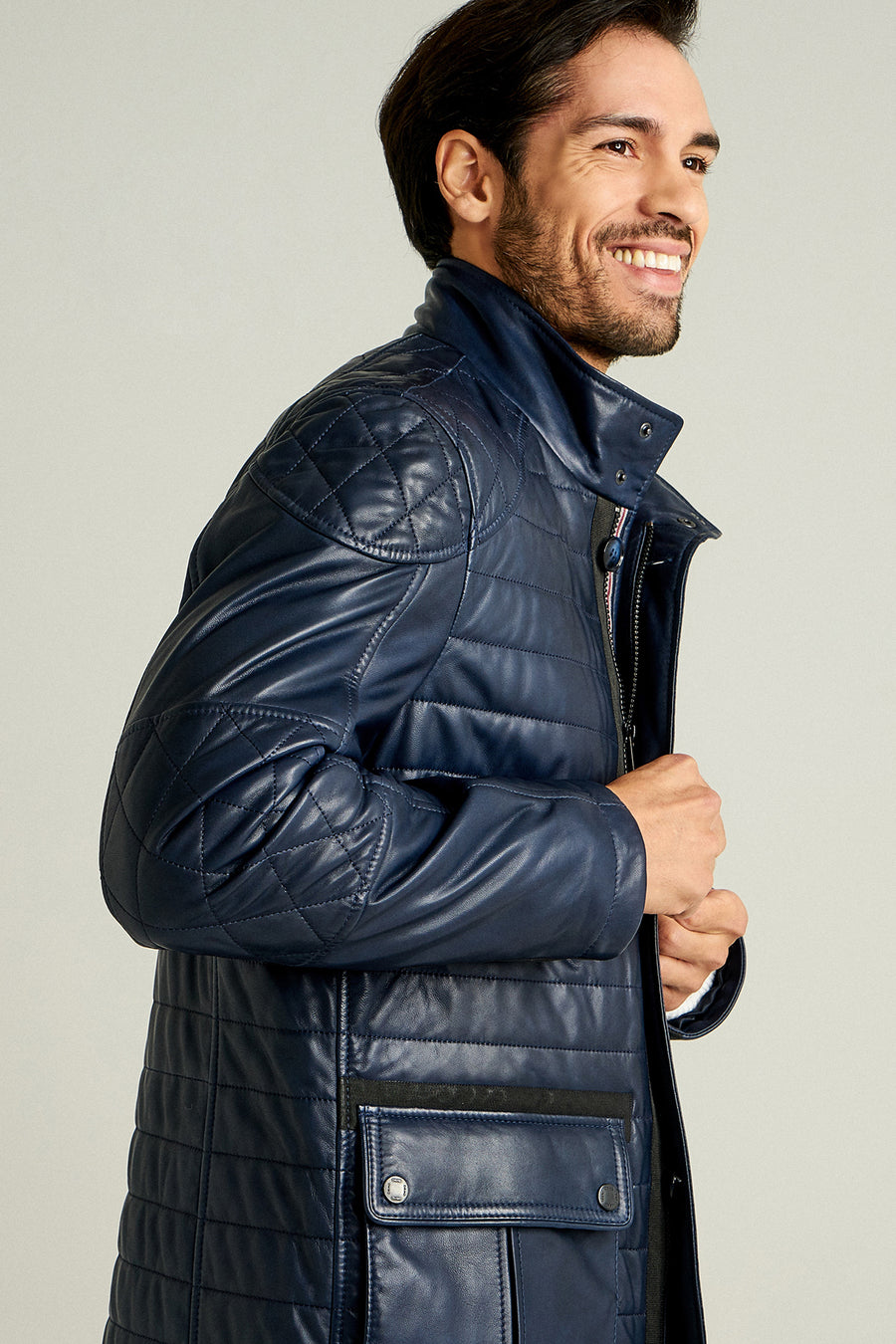 Silvana Men's Leather Jacket