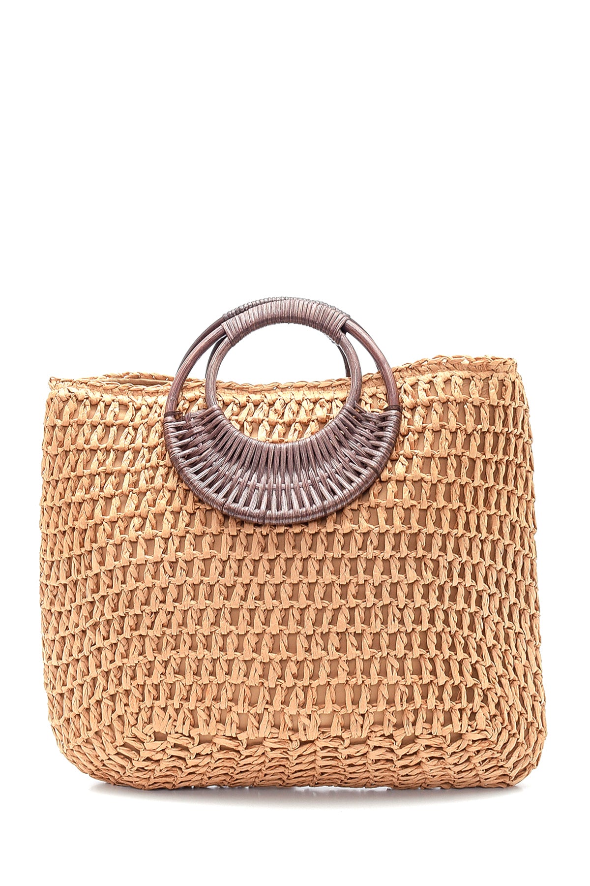 Women's Straw Handbag 21SBD2714M7 | Derimod