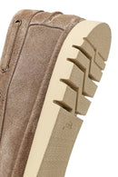 Men's Beige Lace-up Suede Leather Casual Shoes | Derimod
