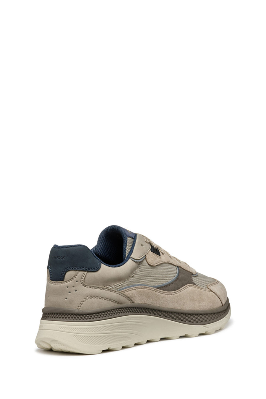 Geox Erkek Bej U Spherica Actif X1 A - Mes Su Bağcıklı Sneaker