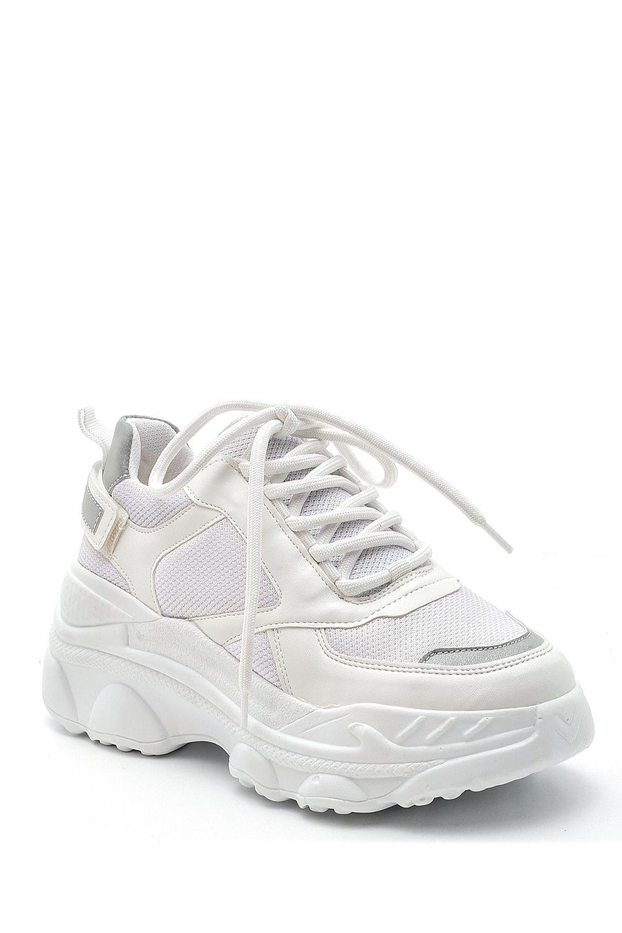 Women's High-Sole Sneaker 20WFE123214 | Derimod