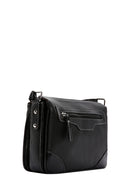 Women's Black Long Strap Crossbody Bag | Derimod