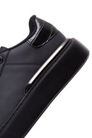 Men's Black Thick Soled Sneaker | Derimod