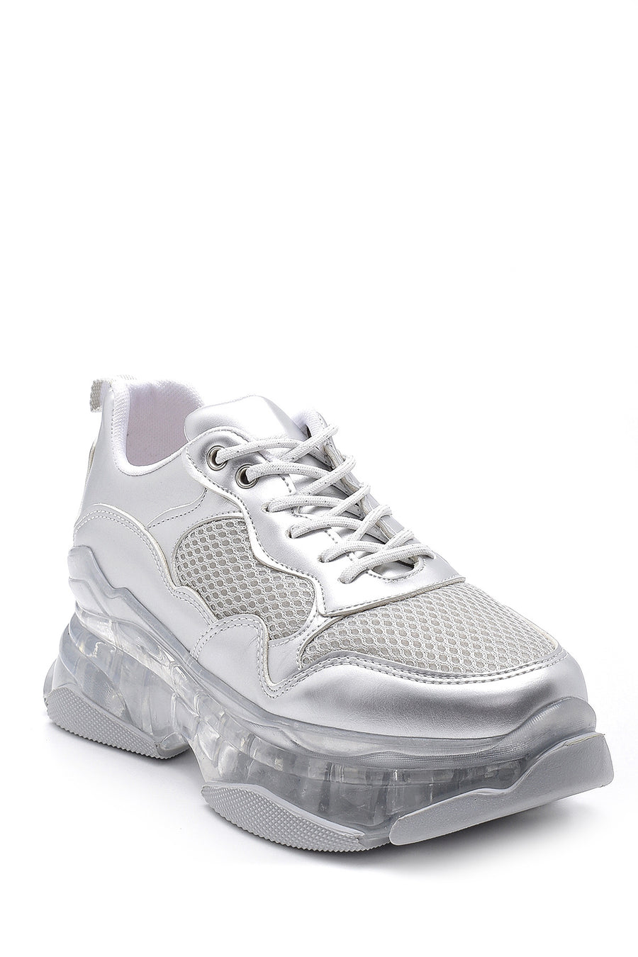 Kadın Şeffaf Tabanlı Sneaker