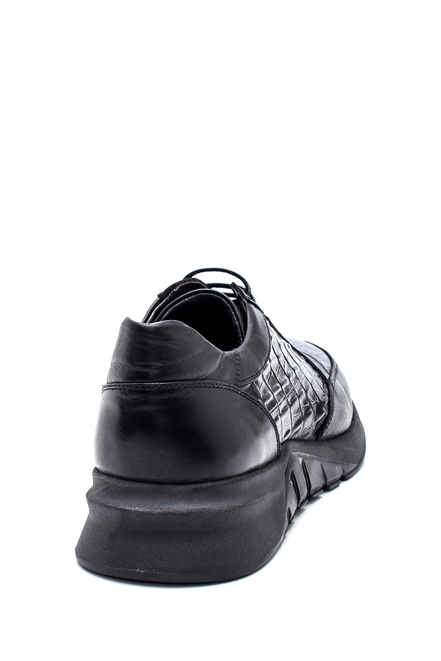 Men's Leather Crocodile Sneaker