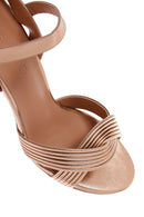 Kadın Pembe Bilekten Bantlı Topuklu Sandalaet | Derimod