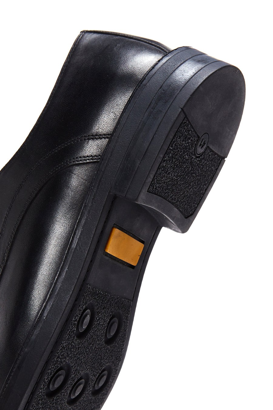 
Men's Black Lace-Up Leather Classic Shoes
