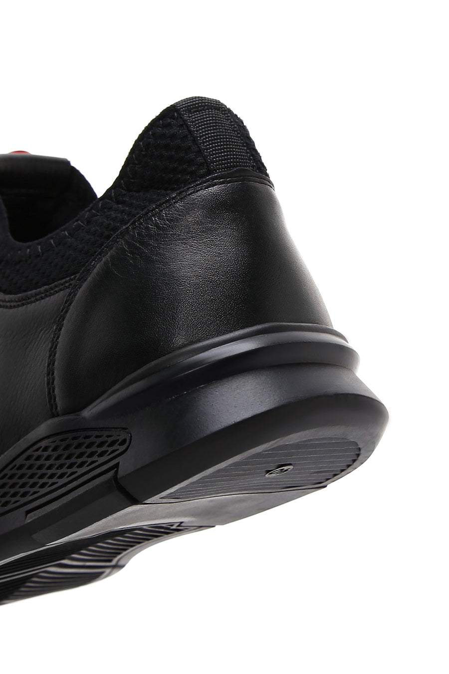 Men's Black Leather Casual Shoes