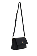 Woman Black Long-Strap Classic Crossbody Bag | Derimod