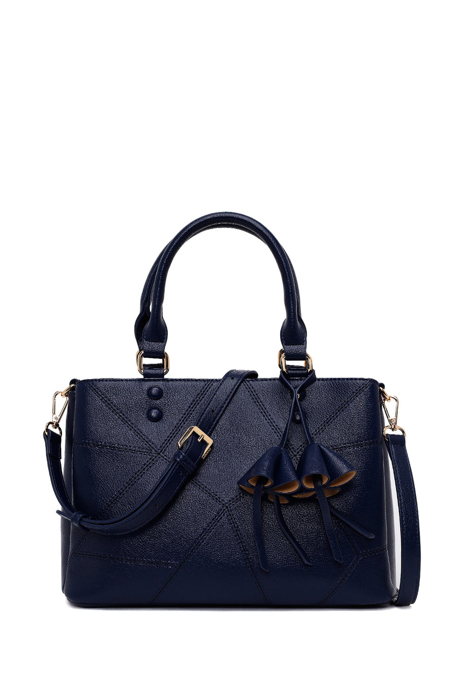 Woman Navy Long-Strap Classic Shoulder Bag 26PBD284818 | Derimod