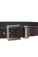 Men's Brown Leather Belt | Derimod