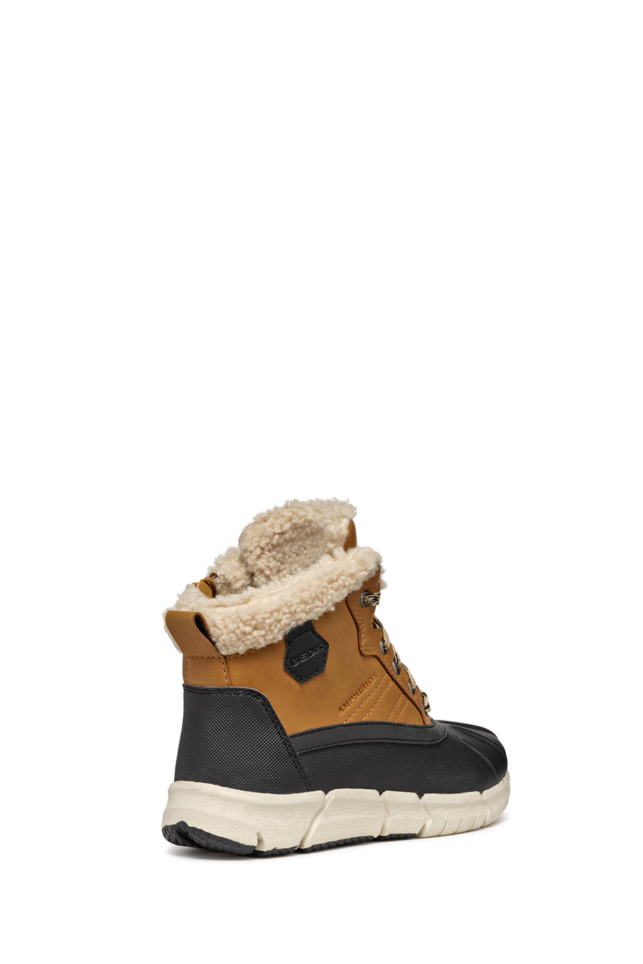 Geox Boy Yellow Flexyper Abx Laced Waterproof Boots
