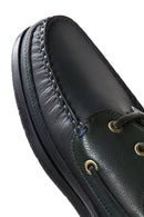 Men's Black Leather Casual Shoes | Derimod