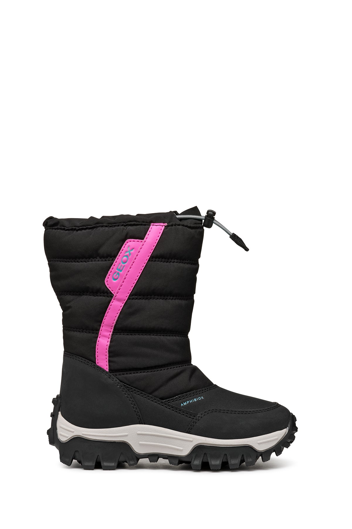 Geox Girl Black Himalaya Abx Fabric Waterproof Outdoor Boots J26FTA0FU54C0922 | Derimod