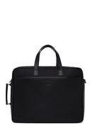 Male Black Fabric Briefcase | Derimod