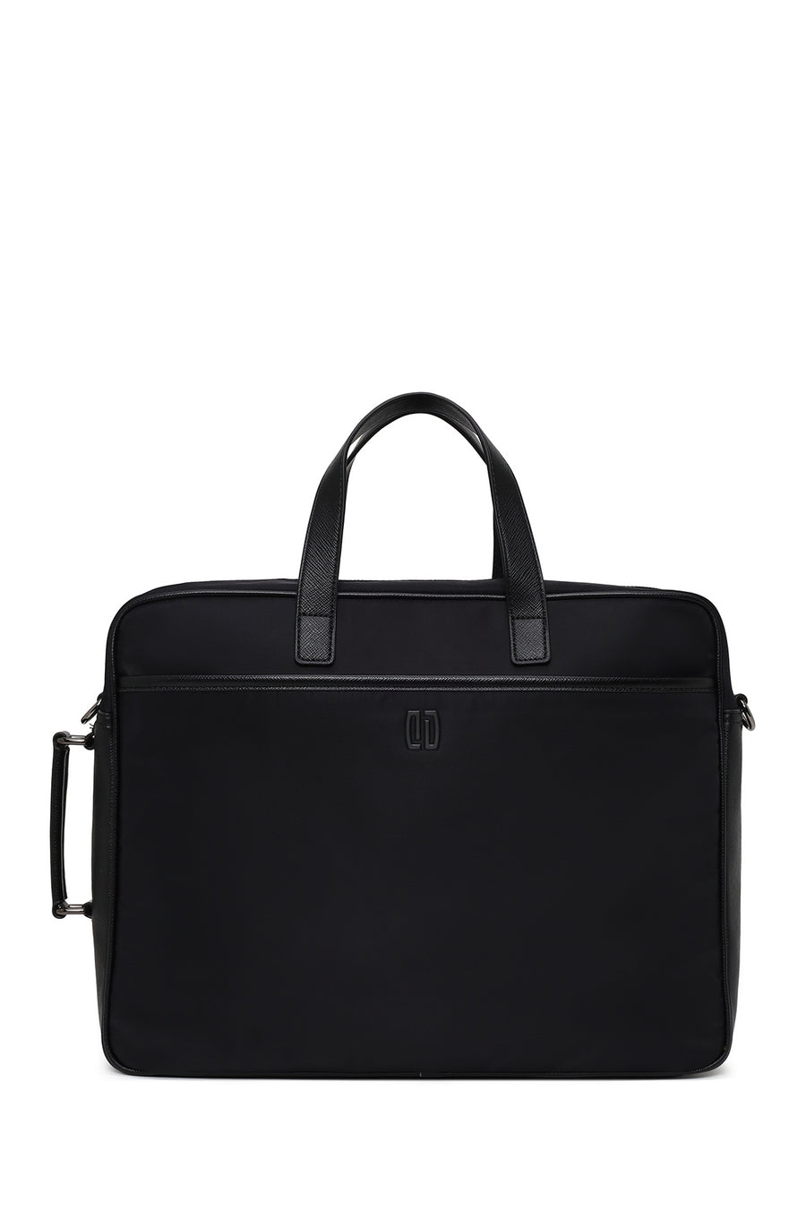Male Black Fabric Briefcase