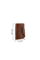 Men's Tan Card Holder | Derimod