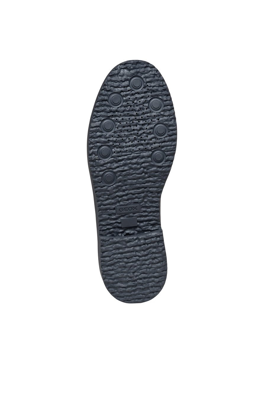 Geox Men's Navy Blue Massimiano Lace-Up Suede Leather Boots