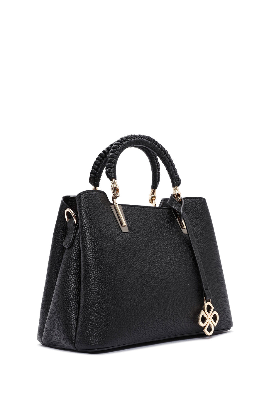 Women's Black Long Strap Shoulder Bag