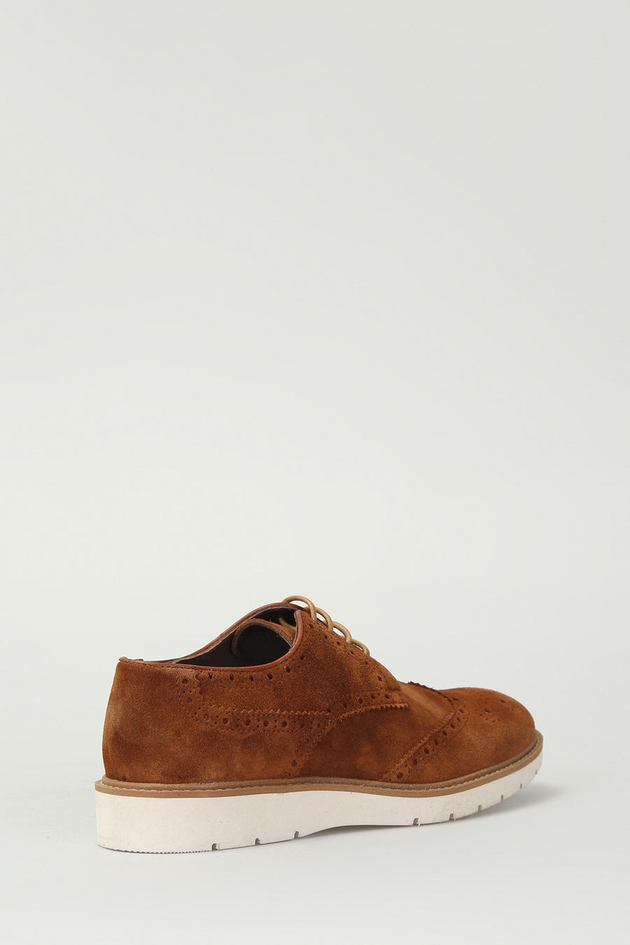 Men's Tan Suede Leather Shoes