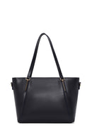 Woman Navy Long-Strap Classic Shoulder Bag | Derimod
