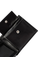 Men's Black Leather Wallet | Derimod