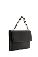 Women's Black Long Chain Strap Clutch Bag | Derimod