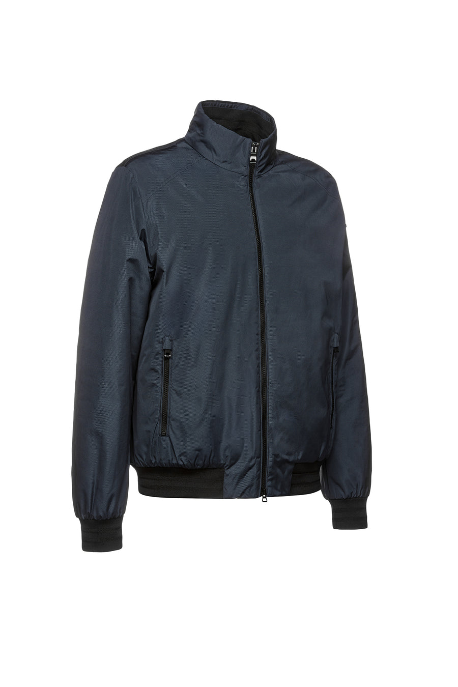 Geox Men's Navy Blue M Vincit Zippered Jacket