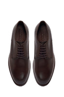Men's Brown Laced Leather Classic Shoes | Derimod