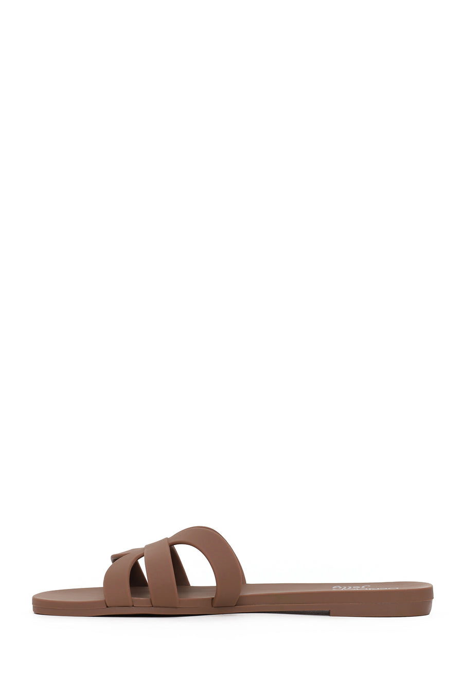 Woman Brown Jelly Slipper