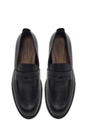 Derimod Black Erkek Siyah Deri Klasik Loafer | Derimod
