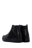 Women's Black Comfort Leather Boots | Derimod