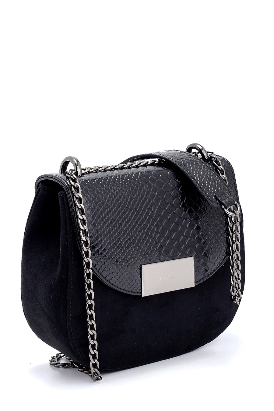 Women's Crocodile Patterned Shoulder Bag