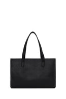 Woman Black Classic Shoulder Bag with Long Strap | Derimod